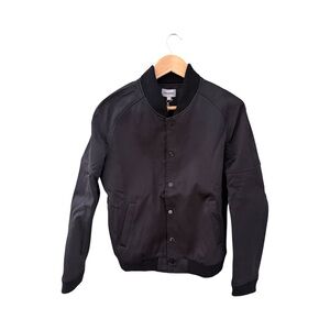 Club Paradise Black Bomber Jacket NWT Size S